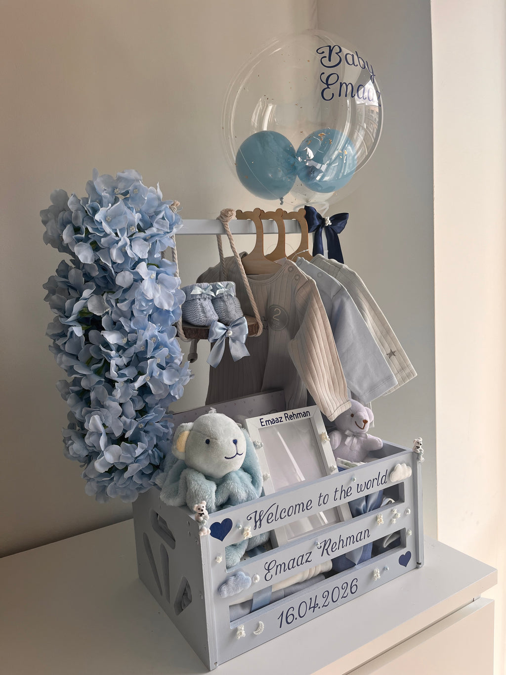 Deluxe Full Baby Hamper Boy
