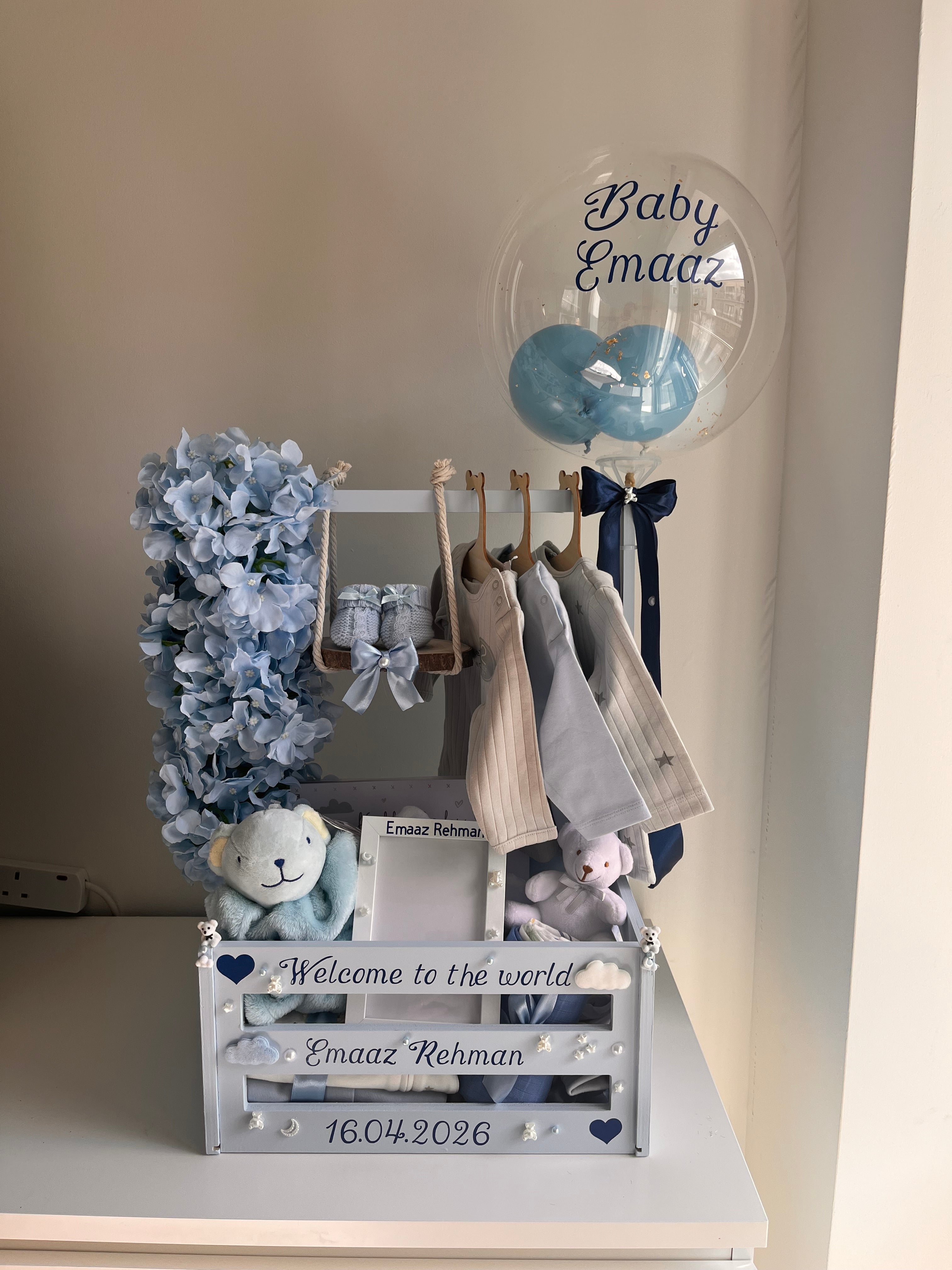 Deluxe Full Baby Hamper Boy