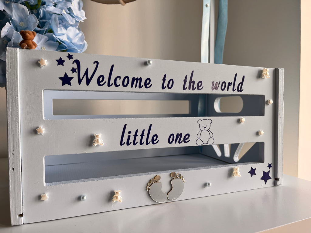 Baby Boy Blue Hamper